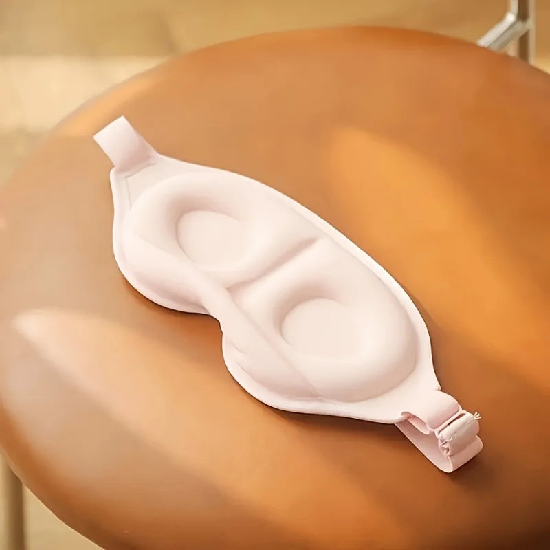 Máscara de Dormir 3D – Bloqueia Luz, Respirável e Confortável