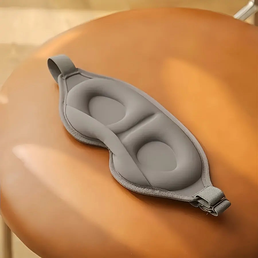 Máscara de Dormir 3D – Bloqueia Luz, Respirável e Confortável